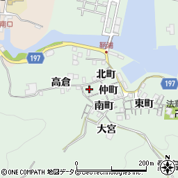 徳島県海部郡海陽町鞆浦北町23周辺の地図