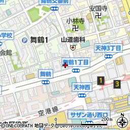 株式会社メディカルジョブセンター　福岡支社周辺の地図