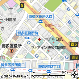 ニックス株式会社　福岡営業所周辺の地図