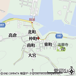 徳島県海部郡海陽町鞆浦仲町7周辺の地図