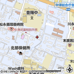飯野物産株式会社中津営業所周辺の地図