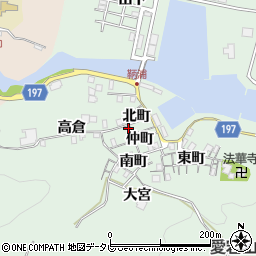 徳島県海部郡海陽町鞆浦北町19周辺の地図