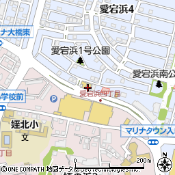 ひた生活領事館イン福岡周辺の地図