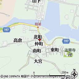 徳島県海部郡海陽町鞆浦北町8周辺の地図
