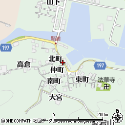 徳島県海部郡海陽町鞆浦北町1周辺の地図