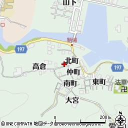 徳島県海部郡海陽町鞆浦北町34周辺の地図