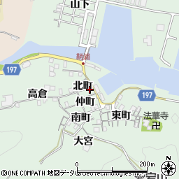 徳島県海部郡海陽町鞆浦北町7周辺の地図