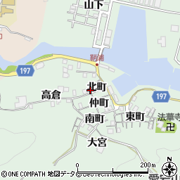 徳島県海部郡海陽町鞆浦北町36周辺の地図