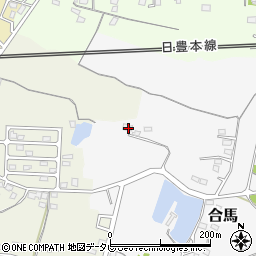 大分県中津市合馬311-1周辺の地図