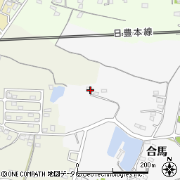 大分県中津市合馬311周辺の地図