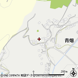 福岡県豊前市青畑周辺の地図