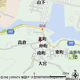 徳島県海部郡海陽町鞆浦北町37周辺の地図