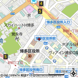 ほっともっと 博多駅前2丁目店周辺の地図