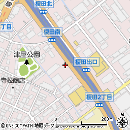 株式会社たけびし　九州支店周辺の地図
