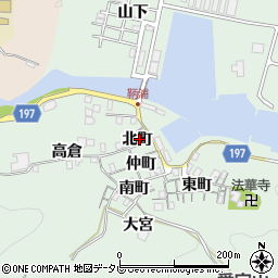 徳島県海部郡海陽町鞆浦北町41周辺の地図