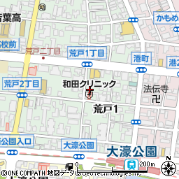 〒810-0062 福岡県福岡市中央区荒戸の地図