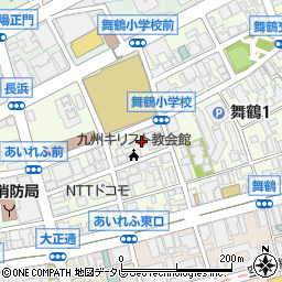 ハンナラ観光株式会社　福岡事務所周辺の地図