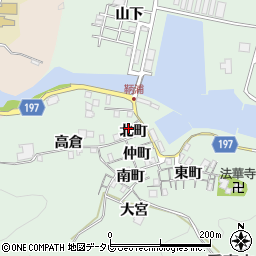 徳島県海部郡海陽町鞆浦北町50周辺の地図