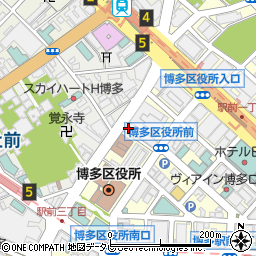 すき家博多駅前二丁目店周辺の地図