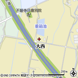 福岡県豊前市大西855周辺の地図