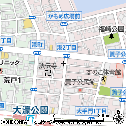 勝瀬周辺の地図