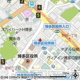 株式会社縁　福岡事務所周辺の地図