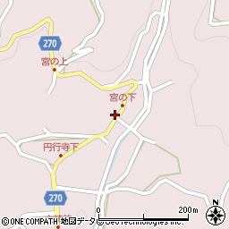 高知県高知市円行寺651周辺の地図