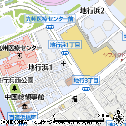 福岡市薬剤師会薬局周辺の地図