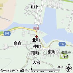 徳島県海部郡海陽町鞆浦北町55周辺の地図