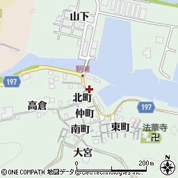 徳島県海部郡海陽町鞆浦北町56周辺の地図