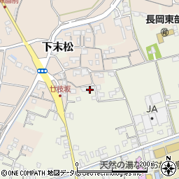 高知県南国市下末松270周辺の地図