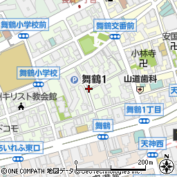 セイワパーク舞鶴駐車場周辺の地図