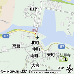 徳島県海部郡海陽町鞆浦北町56-6周辺の地図