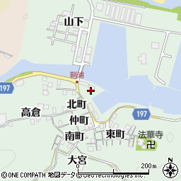 徳島県海部郡海陽町鞆浦北町26-1周辺の地図