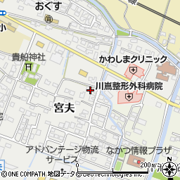 大分県中津市宮夫163-3周辺の地図