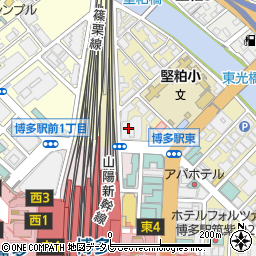 福岡県中高年就職支援センター周辺の地図