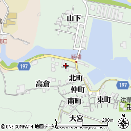 徳島県海部郡海陽町鞆浦立岩20周辺の地図