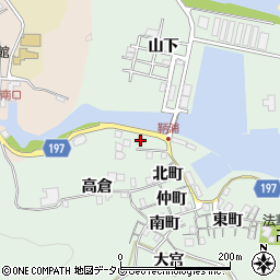徳島県海部郡海陽町鞆浦立岩周辺の地図