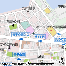 トラストパークラッキー港店コイン３（小型車専用）駐車場周辺の地図