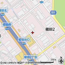 フクダ電子西部北販売株式会社福岡営業所周辺の地図