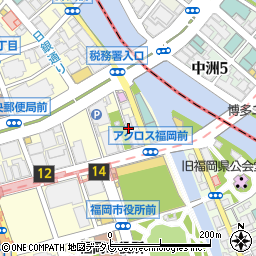 本格点心と台湾料理のダパイダン105 福岡天神店周辺の地図