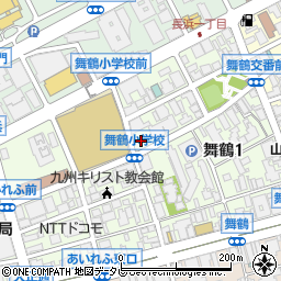 福岡市若者総合相談センターユースサポートｈｕｂ周辺の地図