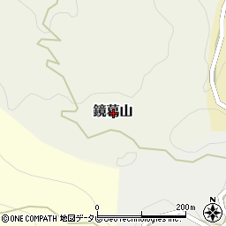 高知県高知市鏡葛山周辺の地図