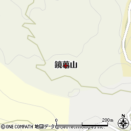 高知県高知市鏡葛山周辺の地図