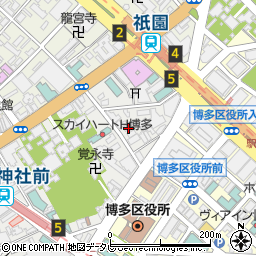 株式会社コンプケア　福岡営業所周辺の地図