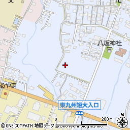〒871-0014 大分県中津市一ツ松の地図