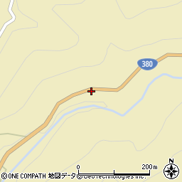 愛媛県喜多郡内子町日野川1044周辺の地図