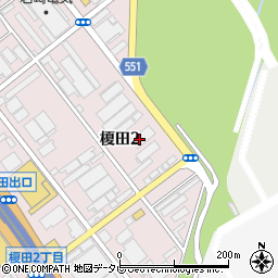 国際空輸株式会社　福岡支店周辺の地図