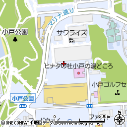 福岡県福岡市西区小戸周辺の地図