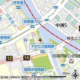 株式会社毎日新聞福岡販売周辺の地図